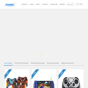 【DOBE Official website】Focus on the production of game console accessories for 26 years.